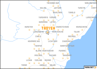 map of Tao-yeh