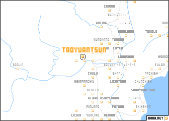 map of T\