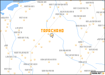 map of Tapáchaho