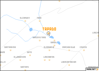 map of Tapado