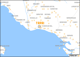map of Tapai