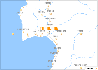 map of Tapalang