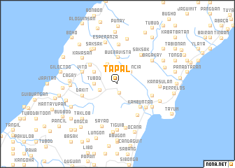 map of Tapal