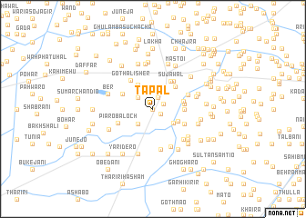 map of Tapāl