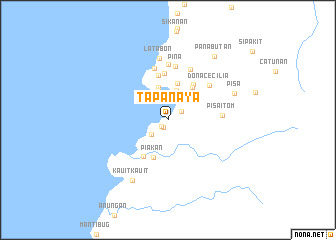 map of Tapanaya