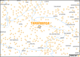 map of Tāpār Bānda