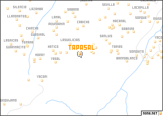 map of Tapasal