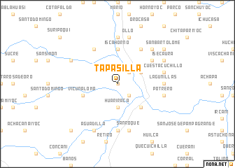 map of Tapasilla