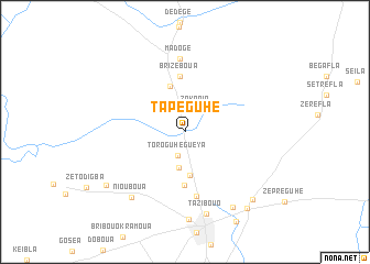 map of Tapéguhé
