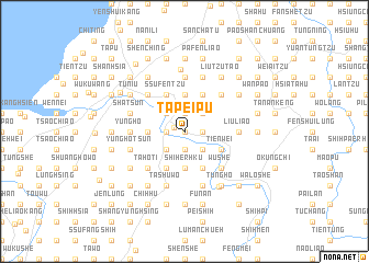 map of Ta-pei-pu