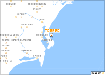 map of Tapera