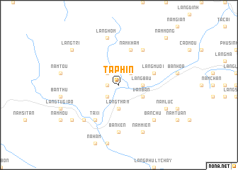 map of Ta Phin