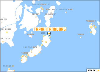 map of Tapian Tandu Bas