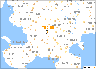 map of Tapian