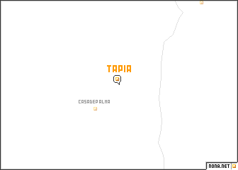 map of Tapia