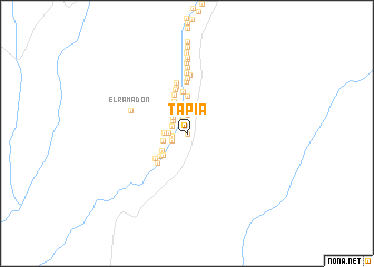 map of Tapia