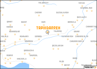 map of Tapīk Darreh