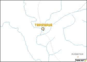 map of Tapirapuã