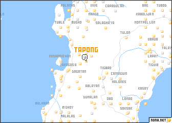 map of Tapong