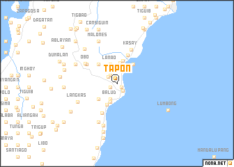 map of Tapon