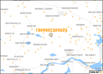 map of Tappan Corners