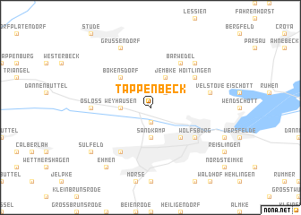 map of Tappenbeck