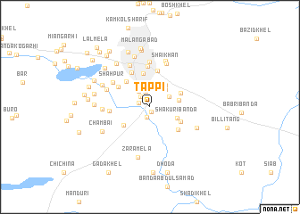 map of Tappi
