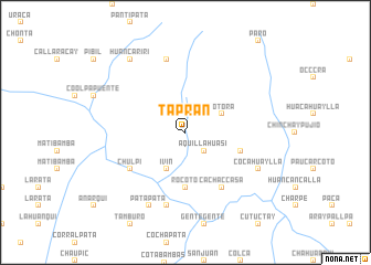 map of Tapran