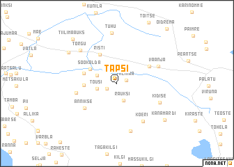 map of Täpsi