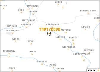 map of Taptykovo
