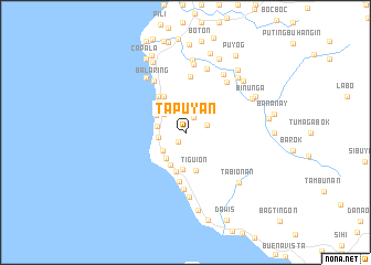 map of Tapuyan