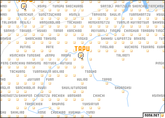 map of Ta-pu