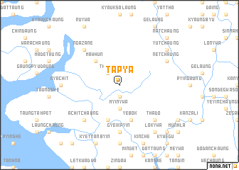 map of Tāpya