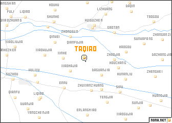 map of Taqiao