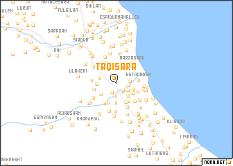 map of Taqī Sarā
