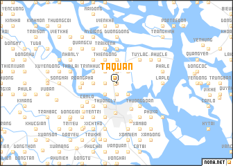 map of Tả Quan