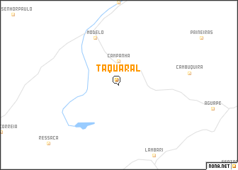 map of Taquaral