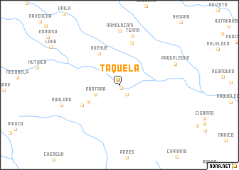 map of Taquela