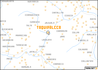 map of Taquipalcca