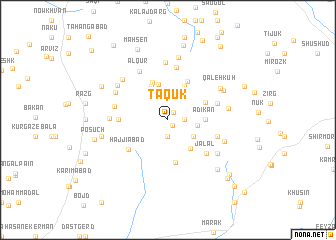 map of Taqūk