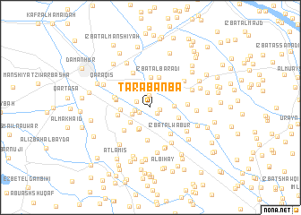 map of Ţarābanbā