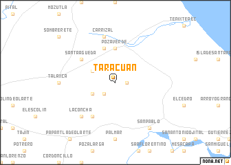map of Taracuán