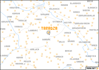 map of Taradža