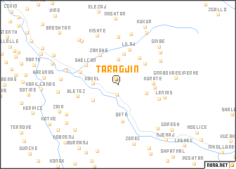 map of Taragjin