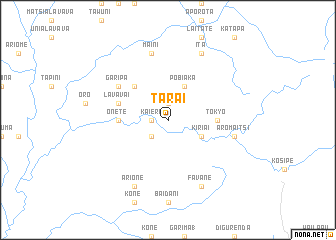 map of Tarai