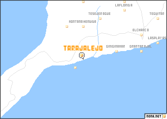 map of Tarajalejo