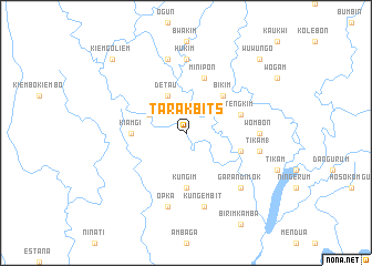 map of Tarakbits