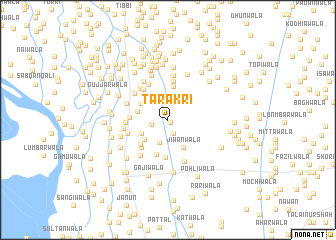 map of Tarakri