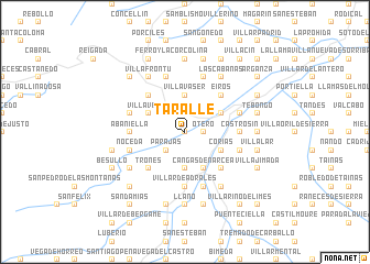 map of Tarallé