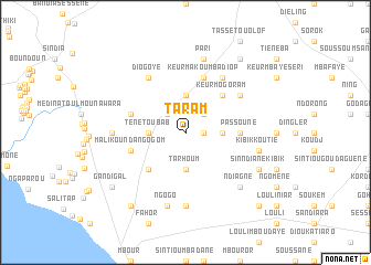 map of Taram